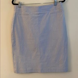 Brooks Brothers Seersucker Skirt (Size 10)
